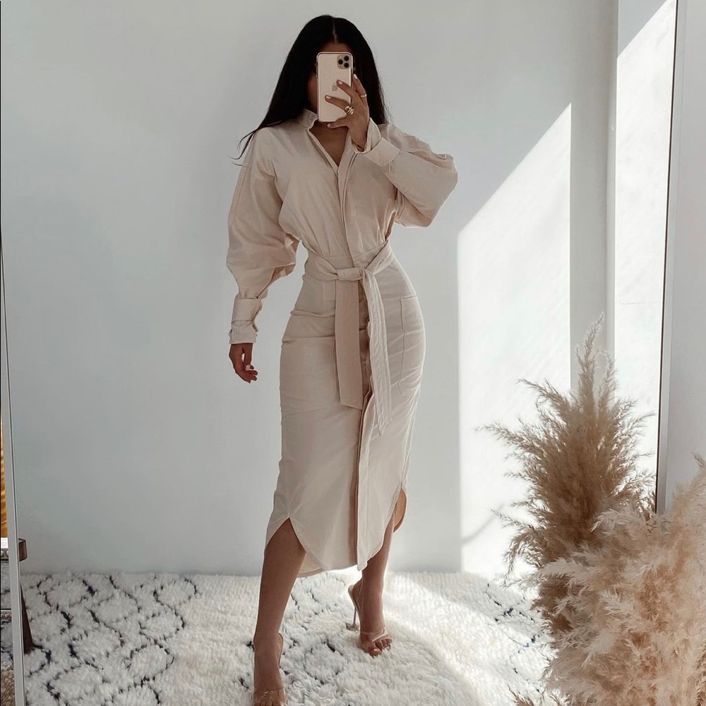 Zara Belted Dress - S - SOLD OUT